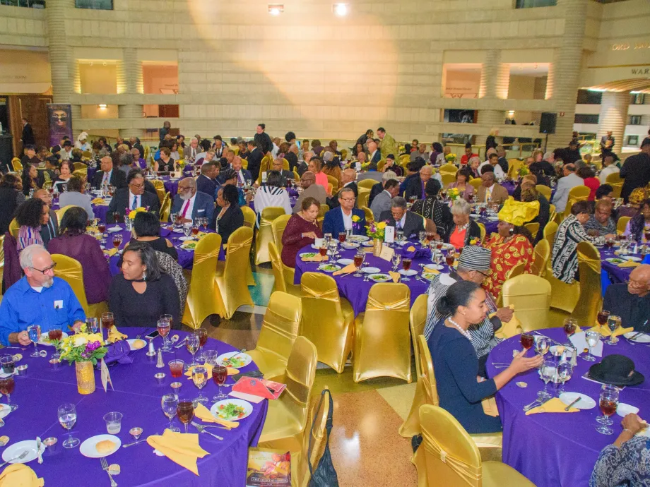 Party Tables in Rotunda